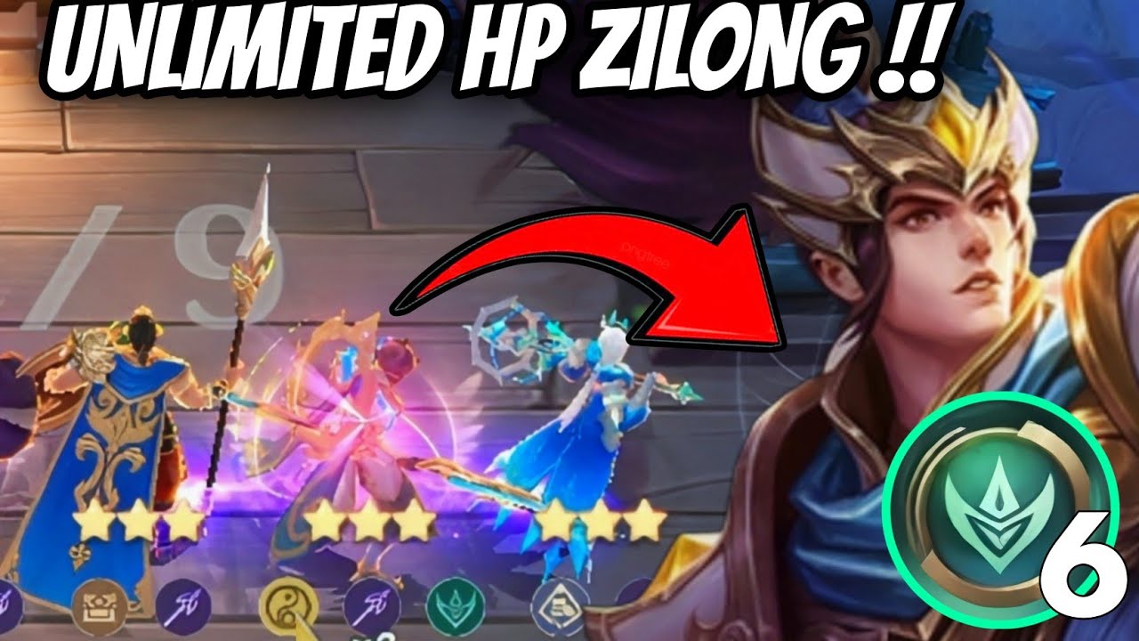 UNLIMITED HP HYPER YUKI 3 GUARDIAN ZILONG ❗MAGIC CHESS