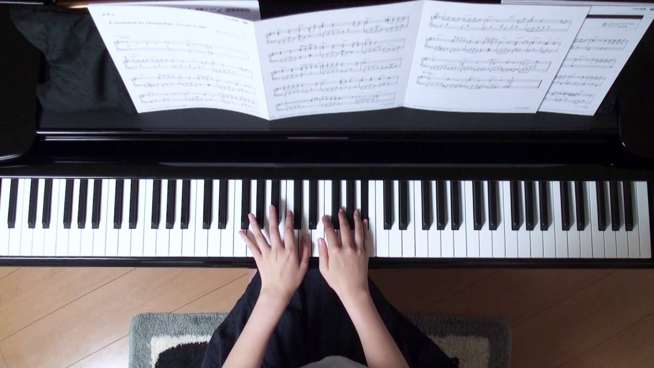 A moment to remember (Remake By 風笛)　ピアノ　大島ミチル　映画「私の頭の中の消しゴム」より