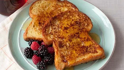 Alton Brown Makes French Toast  | Food Network