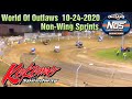 Kokomo Speedway 10-24-2020 *World Of Outlaws/Non-Wing Sprints* (Full Show)