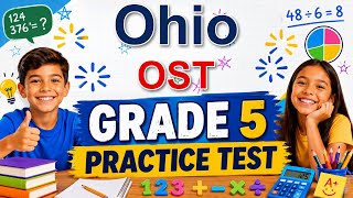 Ohio OST Grade 5 Math Practice Test | Testinar