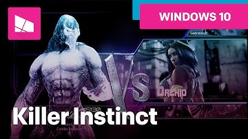 Killer Instinct on Windows 10: Noob clip (No commentary)
