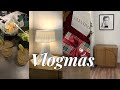 homegoods shop with me, new home decor &amp; furniture, gift wrapping, girls night out | VLOGMAS 2025
