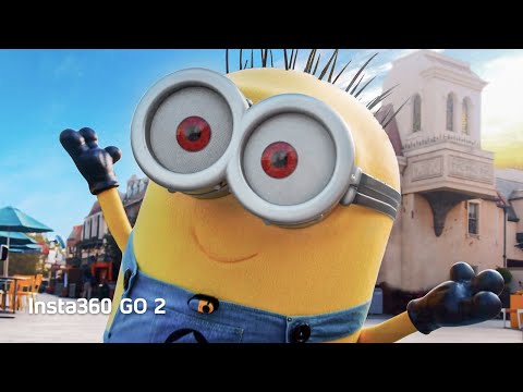 Insta360 GO 2 Minions Edition: Family Trip to Universal Studios