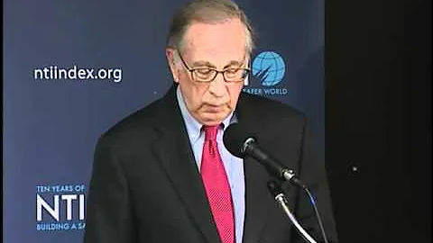 NTI Index Launch - Senator Sam Nunn