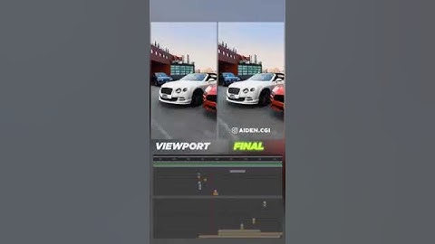 CGI Car🚘  Edit Blender + After EffectsMusic 🎶🎧 || #caredits #cgi #car #cars #bentley #mustang #vfx