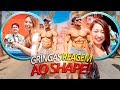 GRINGAS REAGINDO AO SHAPE!! *Rey Physique e Lucas Pinheiro*