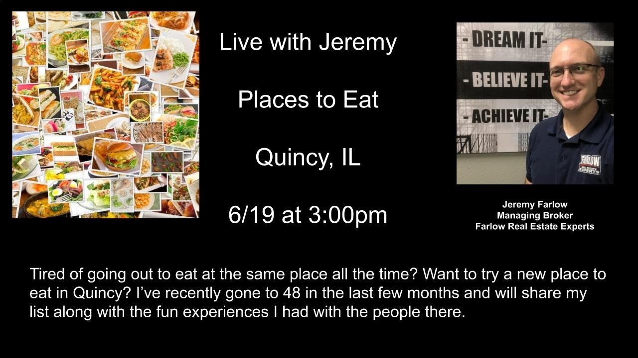 Looking for a place to eat in Quincy? - YouTube