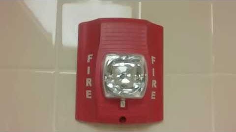 System Sensor SR SpectrAlert Advance Fire Alarm Strobe