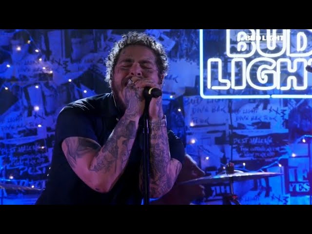 Post Malone - Circles Live (Bud Light 2019) class=