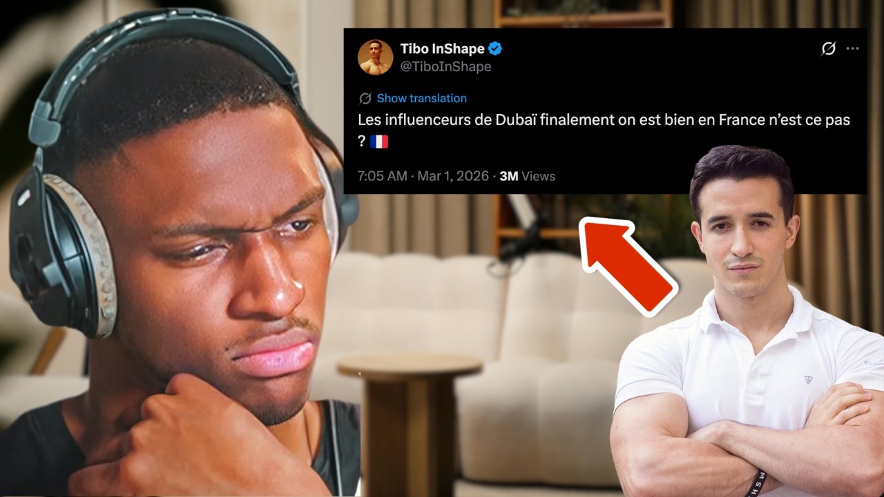 TIBO INSHAPE se réjouit des BOMBARDEMENTS À DUBAÏ ?!