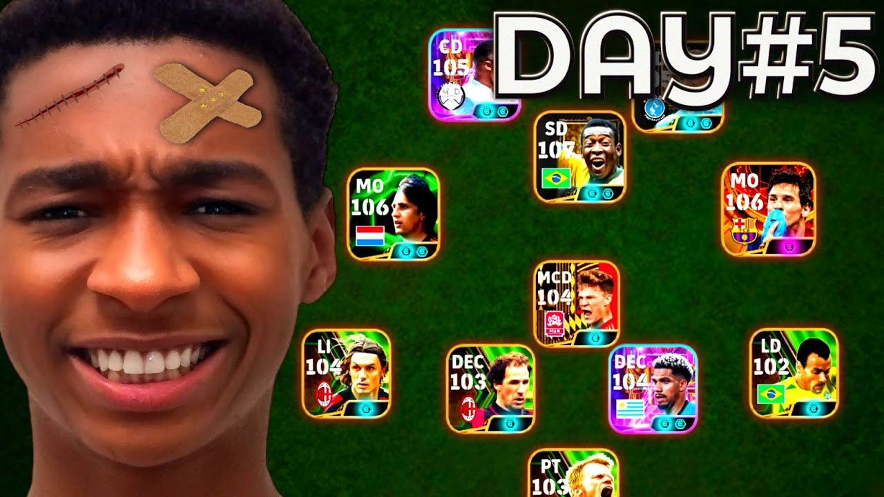 Beating Efootball with 0$ Isn't Easy! - Day 5