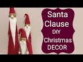 Santa Clause DIY Christmas Decor