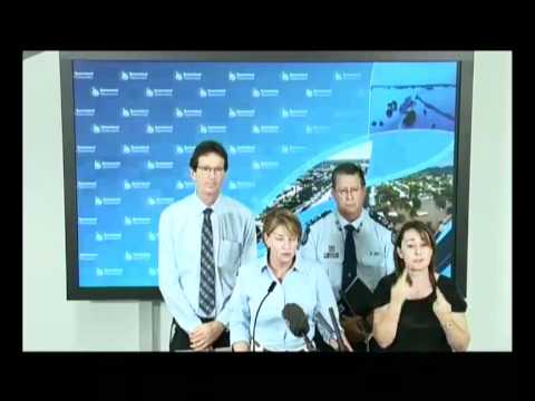 Media Conference - The flooding in Southern Queensland worsens policella