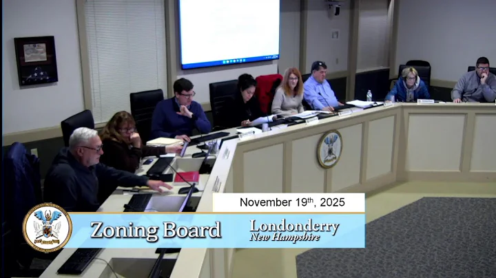 Zoning Board of Adjustment from 11-19-25