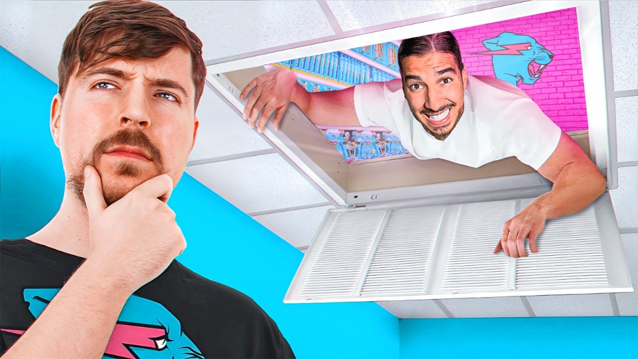 J’ai Construit Une Pièce Secrète Chez MrBeast !