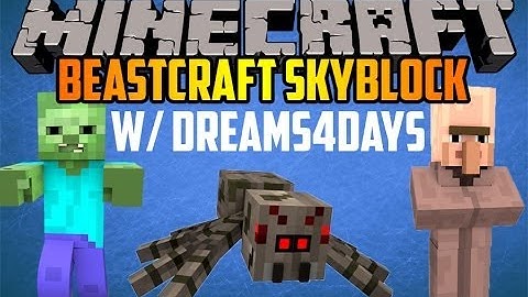 Mob Spawner! - BeastCraft Skyblock EP#4