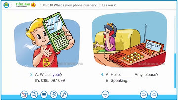 Tiếng Anh lớp 4   Unit 18  What