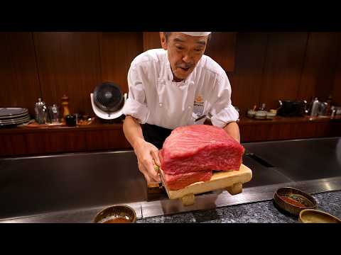 Eating the Cheapest Kobe Beef Teppanyaki in Japan