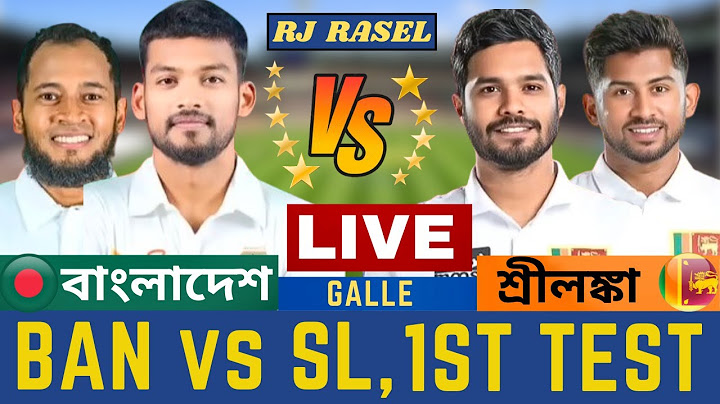🔴LIVE : BAN vs SL | বাংলাদেশ vs শ্রীলঙ্কা | ১ম টেস্ট ম্যাচ লাইভ  Day 3, Bangladesh vs Sri Lanka Test