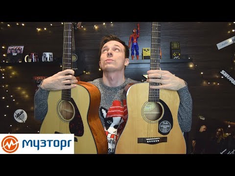 ДВЕ ЛУЧШИЕ ГИТАРЫ ДЛЯ ДОМА! Yamaha FG800 vs Fender CD60S!