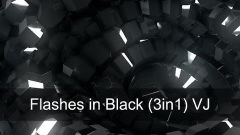 Flashes in Black (3in1) VJ | Motion Graphics - Videohive template