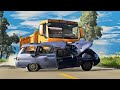 BeamNG Drive - Реконструкции СТРАШНЫХ ДТП ВАЗ 2111 и Камаза | Авария ПОЛО и СТИНГЕР | Авария Ланос