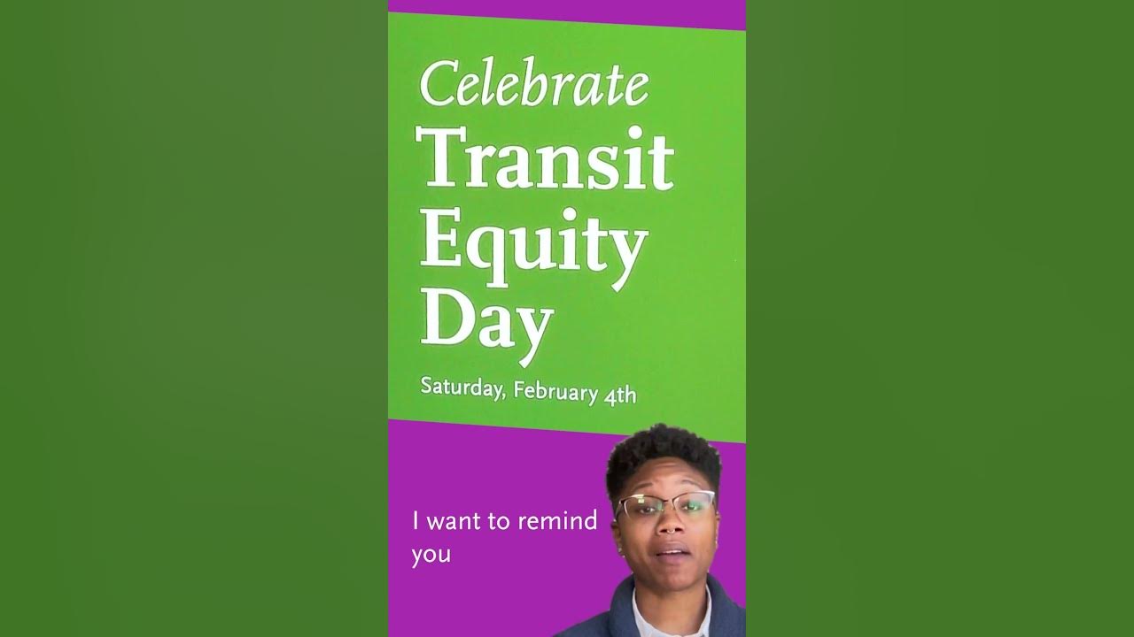 Metro has free fares on Feb. 4 for Transit Equity Day! YouTube