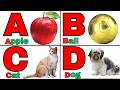 English Alphabet| ABC preschool Book| A for Apple| learn Alphabets A to Z| abcd| ABC phonic for kids