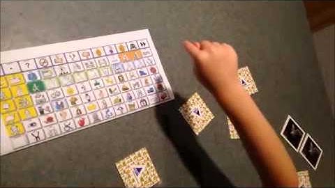 Aided Language Stimulation During a Game Using Low-Tech Tools