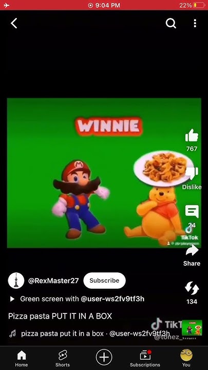 Pizza Pasta Put It In A Box Original Pizza pasta put it in a box🍕🍝 - YouTube