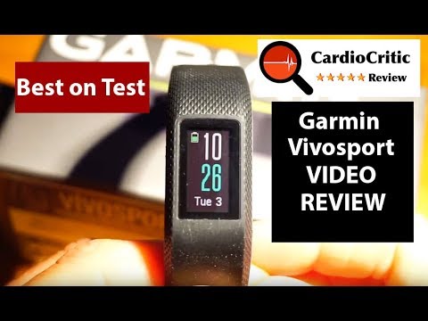 Garmin Vivosport Review - the best GPS featured fitness tracker of 2018