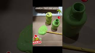 AMAZING GRINCH TREE DIY USING DOLLAR TREE ITEMS! #christmas  #grinchmas #grinch #dollartree
