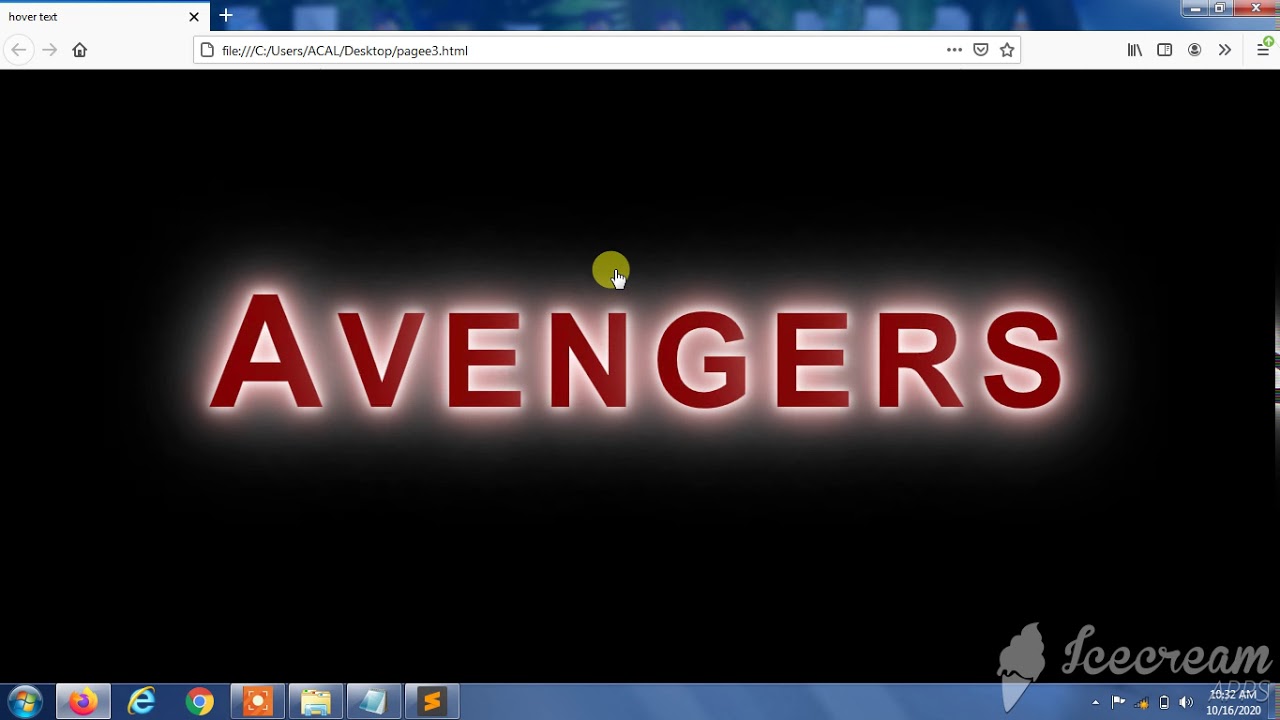 How to create animated Webpage using html and css #html - YouTube