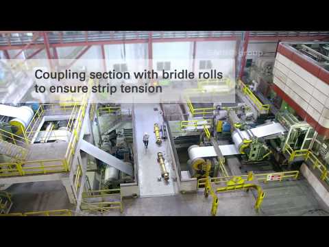 SMS group - Cold rolling - Pickling Line Tandem Cold Mill of JSW Steel Ltd