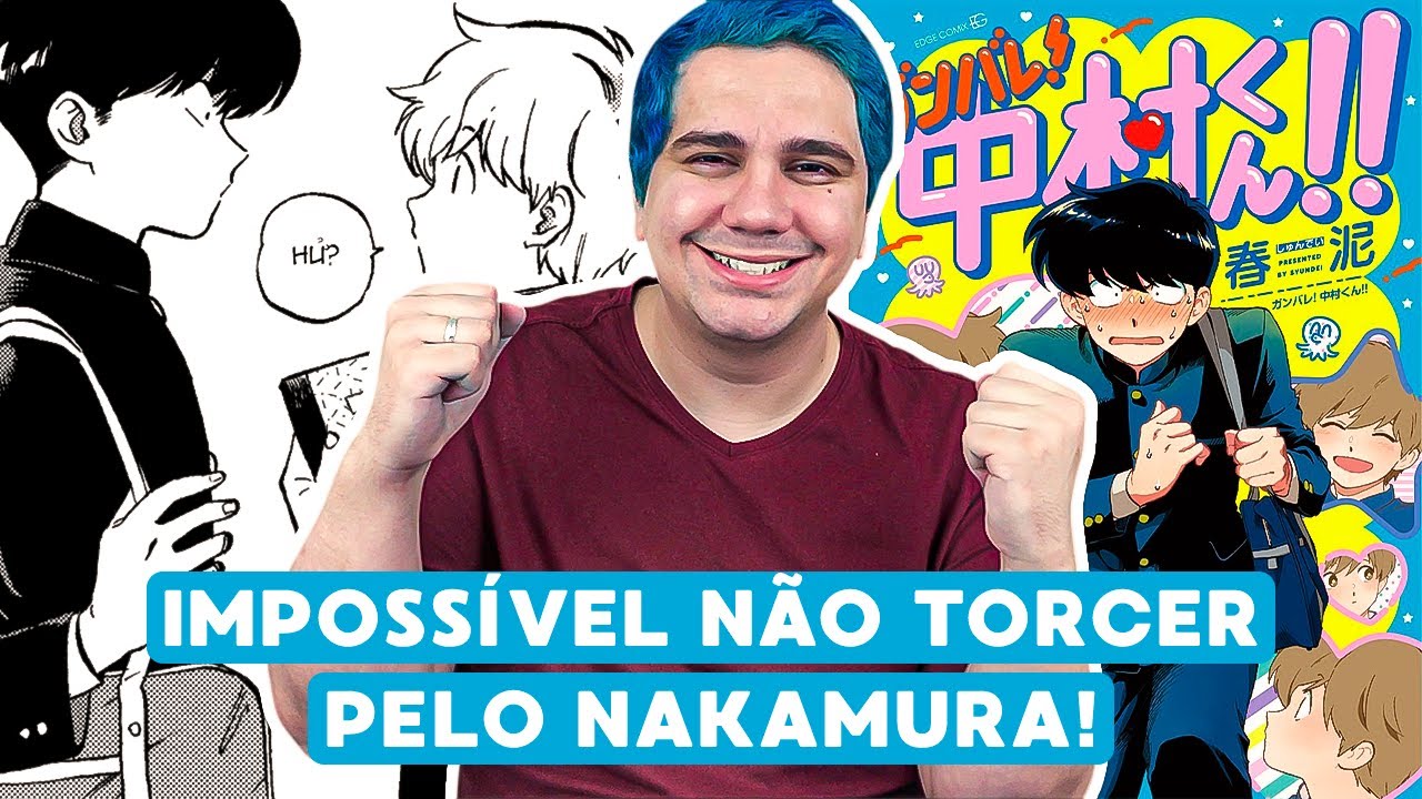Ganbare! Nakamura-kun!! será publicado no Brasil pela NewPOP