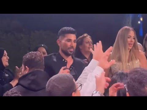 فرح ابن الفنانة ريم مصطفي وفرحتها بيه رقصت وزغردت علشانه بحضور نجوم الفن والاعلام