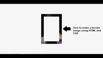 How to make BORDER IMAGE using HTML5 and CSS3