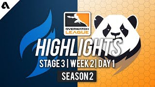 Dallas Fuel vs. Chengdu Hunters | Overwatch League S2 Highlights - Stage 3 Week 2 Day 1