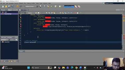 Tugas 3 - Pemrograman Berbasis Dekstop | Restoran Management System + File I/O & Exception Handling