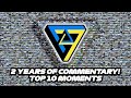 2 YEARS OF F1 LEAGUE COMMENTARY! My Top 10 Moments...