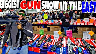 BIGGEST GUN SHOW ON THE EAST COAST *THEY HAVE EVERYTHING!!* #gunshow #guns