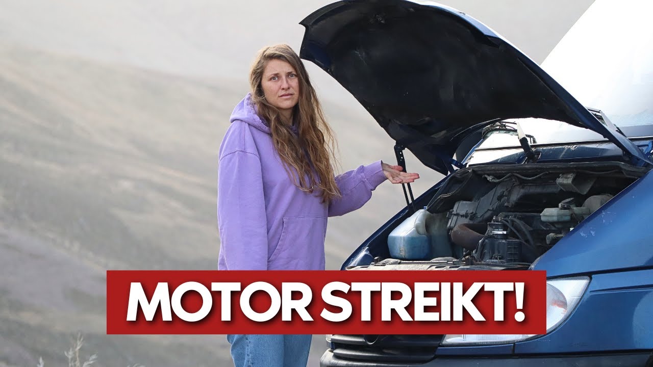 GEFÄHRLICH! Unser Van bremst von allein und der Motor streikt ⚠️😫 | VANLIFE