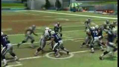 Madden NFL 08 - Double Team Blocking