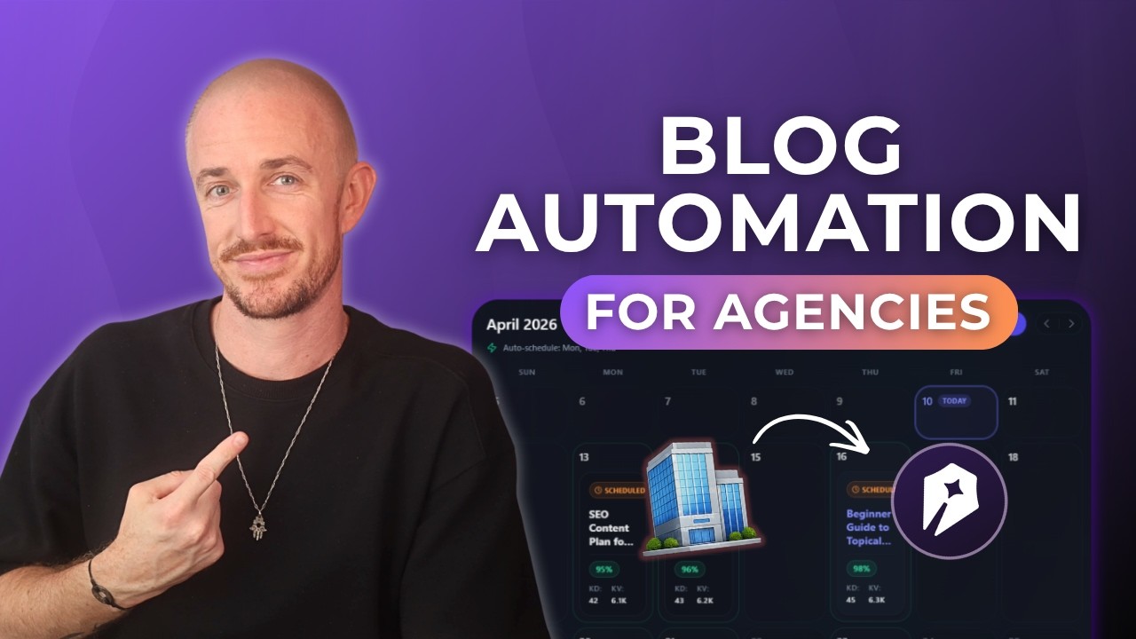 RightBlogger for Agencies walkthrough - YouTube thumbnail