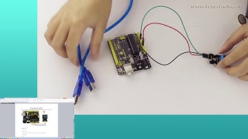 KS0272 keyestudio Analog Piezoelectric Ceramic Vibration Sensor