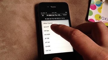 R-Sim RSIM Air works to unlock Iphone 4s ATT 64gb running ios 6.1.3