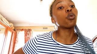 African ASMR //unplatting my braids//soft spoken//Gum chewing 😌 screenshot 3