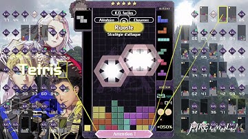 [Tetris 99] invictus snipe lobby #8: into margin time (487 lines cleared)