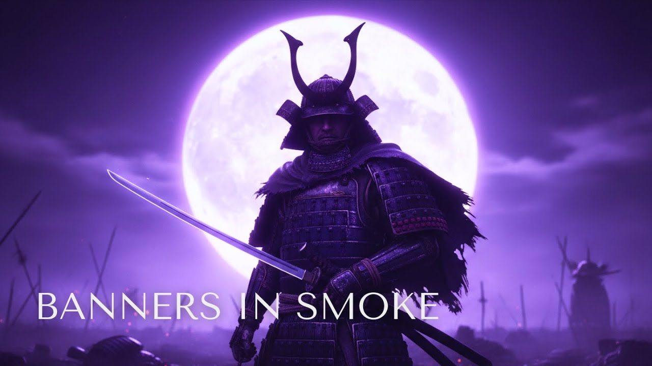 banners in smoke - Dark Cinematic Samurai Ambient (2 HOURS) | 旗煙の戦場